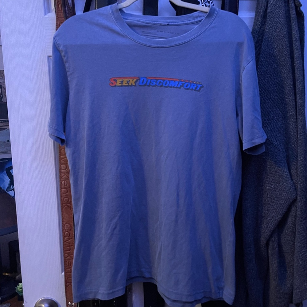 Mens Seek Discomfort Tshirt